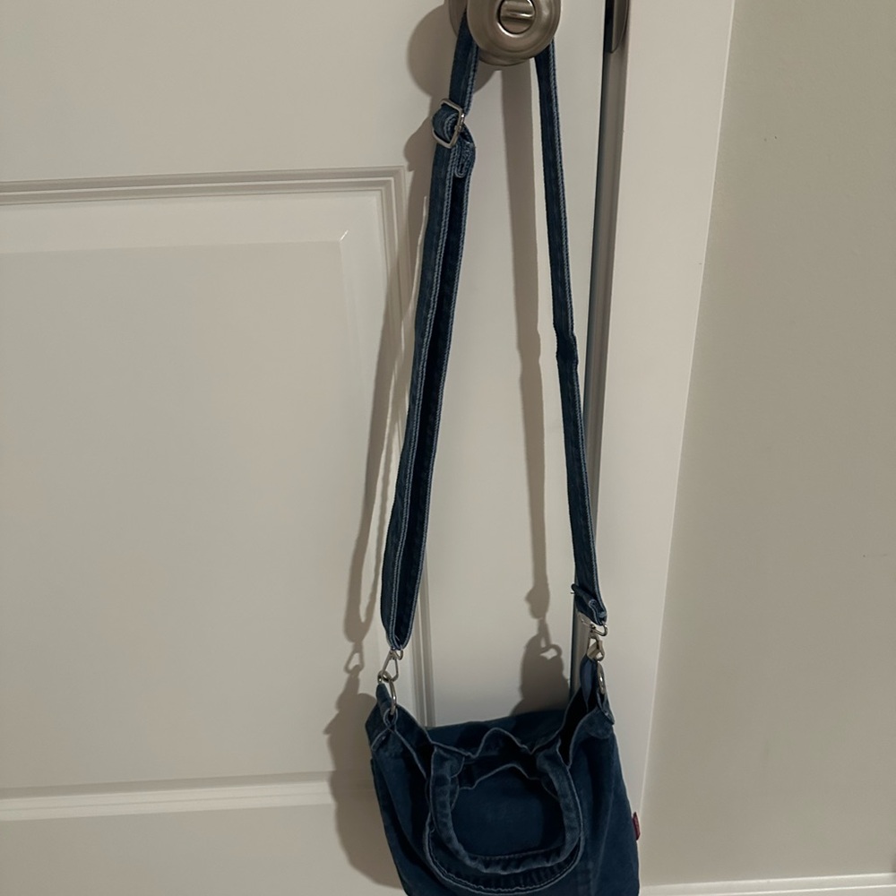 Stylish Denim Tote Bag - Picture 4 of 5